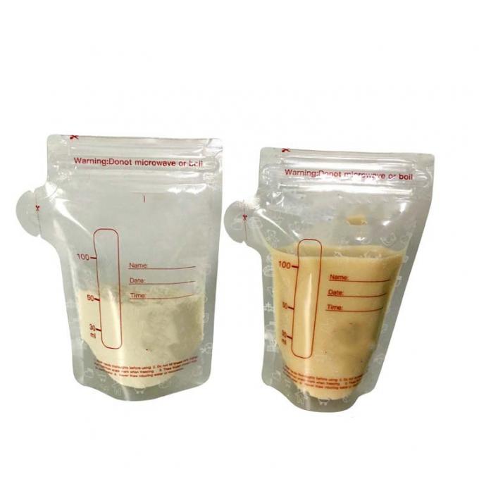 Disposable Double Seal 250ML Breast Milk Pouches