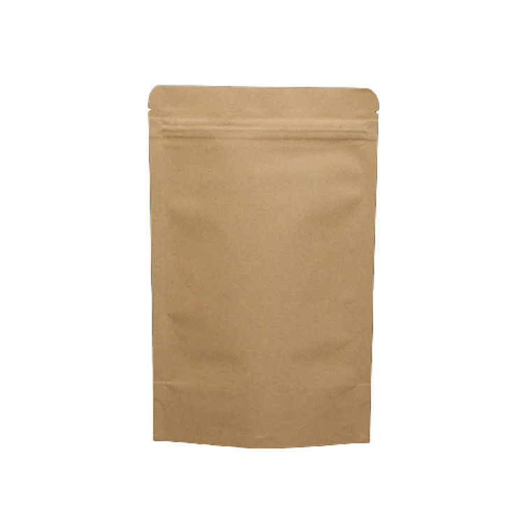 BPA Free Standing Zipper Mylar Kraft Paper Pouches