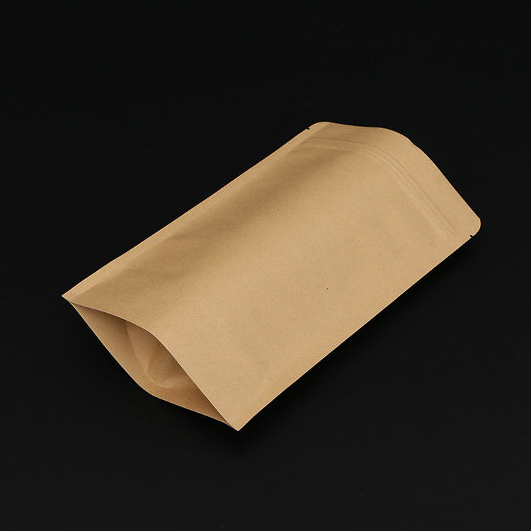 BPA Free Standing Zipper Mylar Kraft Paper Pouches