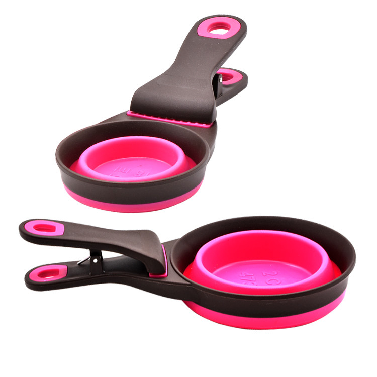 dog food bag clip and scoop pet food bag with spoon fold the dog food spoon