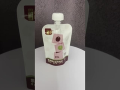 Temperature Resistant Leak Proof Stand Up  Retort Spout Packaging Pouch