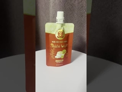 Customized 121C 135C Retort Proof Stand Up Spout Pouch For Liquid Food