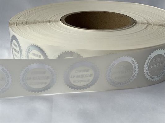 Hot Stamp Packaging Label Stickers Adhesive Roll Custom Label Stickers WaterProof