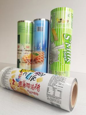 Automatic HACPP Printed Plastic Packaging Roll Heat Sealable