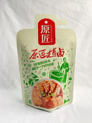 Custom Printing Plastic Stand Up Pouch CMYK Color For Snack Coffee