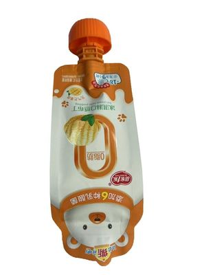 Customized Spout Packaging Pouch PET Material Stand Up Spout Bag