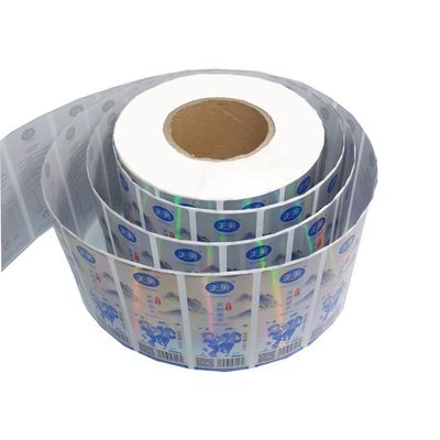 Co Friendly Label Stickers Laser UV Finished Custom Package Stickers