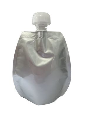 Transparent Aluminum Foil Stand Up Free Shaped Spout Pouch Retortable
