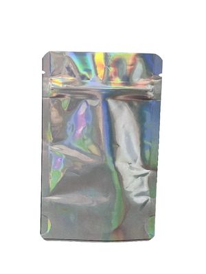 Customized Barrier Stand Up Packaging Pouches Rainbow Film And Zipper