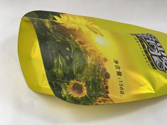 Metalized Mylar Stand Up Bags Free Shaped Customized Printing For Dried Snack