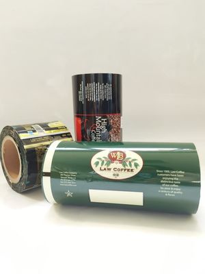 Plastic Foil Printed Laminated Rolls Film Food Packaging For Snack