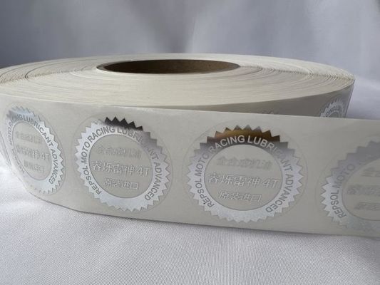Hot Stamp Packaging Label Stickers Adhesive Roll Custom Label Stickers WaterProof