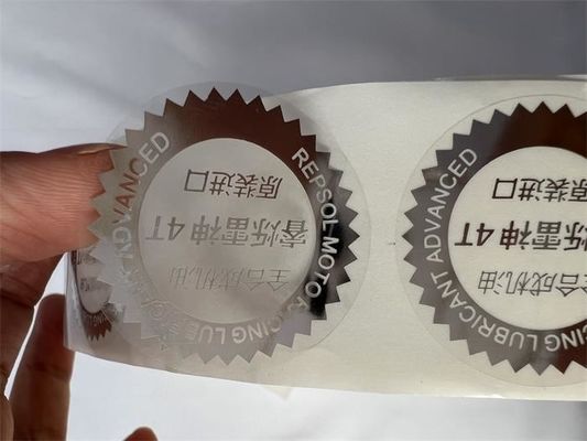 Hot Stamp Packaging Label Stickers Adhesive Roll Custom Label Stickers WaterProof