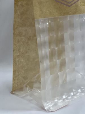 Custom Size Kraft Paper Packaging Pouches ISO Certificate For Bread Bakery