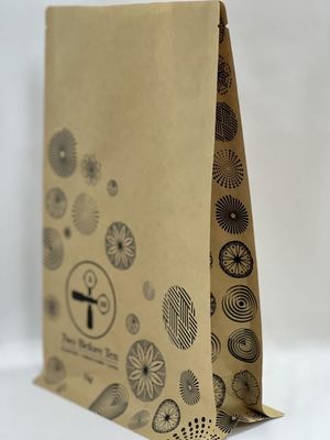 Recyclable BRC Flat Bottom Stand Up Pouch Printed Empty Food Grade