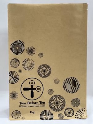 Recyclable BRC Flat Bottom Stand Up Pouch Printed Empty Food Grade