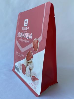 Matt Varnish Custom Stand Up Pouches 100 Microns Waterproof For Snacks