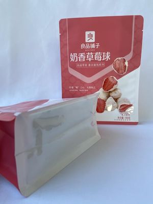 Matt Varnish Custom Stand Up Pouches 100 Microns Waterproof For Snacks