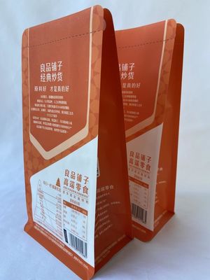Biodegradable Flat Bottom Stand Up Pouch Gusset With Window