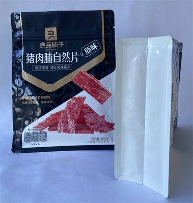PET Material Food Packaging Pouches Moisture Proof Black Food Barrier Pouches