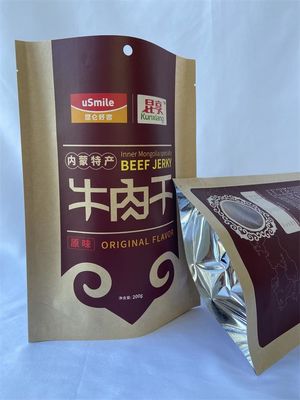 200mm Width Paper Packaging Pouches Customized Paper Pouch Bags
