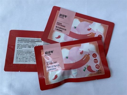 Leak Proof Snacks Packaging Pouches