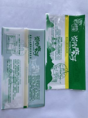 Back Seal Mylar Packaging Bag Transparent Stand Up Food Pouches
