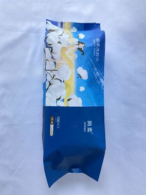 Matte Printing Mylar Packaging Bag Stand Up Moisture Proof Side Gusset