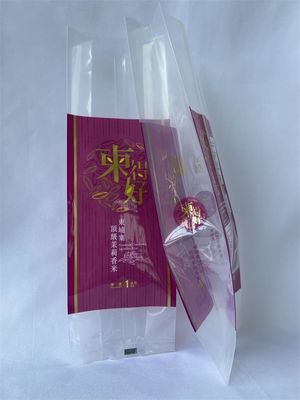 1kg Rice Packaging Bag Heat Seal Rice Packaging Pouch Gloss Surface