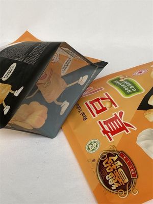 UV Printed Food Sealer Bags Low Odour Plastic Food Pouch 200mm Width
