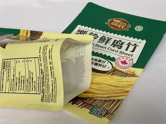 Smell Proof Matte Packaging Bag Durable Custom Design Food Vacuum Bag