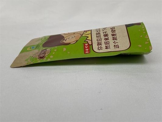 Custom Printed Paper Packaging Pouches 130mm Width Kraft Paper Pouch