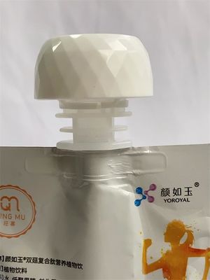 Custom Printing Barrier Spout Packaging Pouch For Liquid Drink Baby Cap
