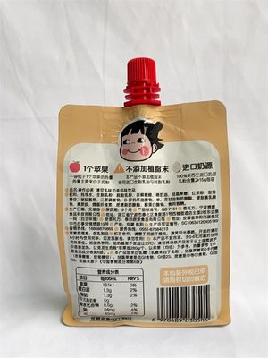 QS High Barrier Spout Packaging Pouches Eco Friendly For Liquid