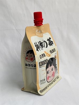 QS High Barrier Spout Packaging Pouches Eco Friendly For Liquid