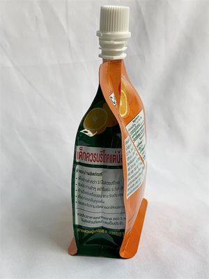 Flat Bottom Spout Packaging Pouch High Barrier For Fruit Drinks 150ml