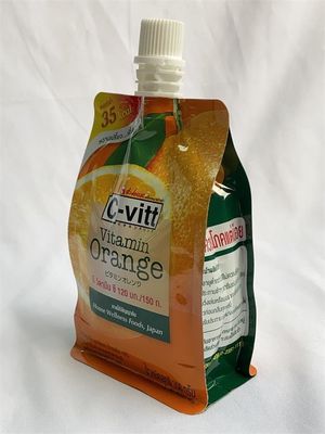 Flat Bottom Spout Packaging Pouch High Barrier For Fruit Drinks 150ml