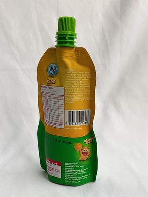 Custom Printed 100ml Spout Pouch Moisture Free Liquid Spout Bags