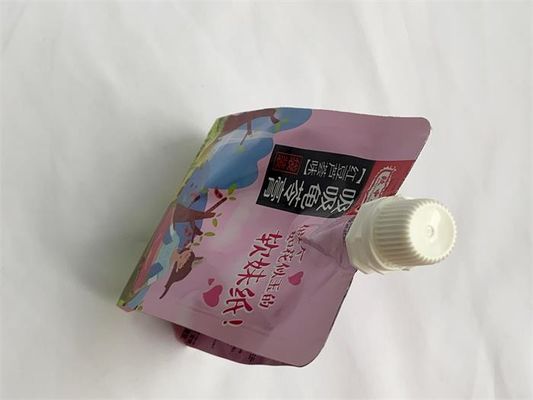 110 Microns Stand Up Spout Packaging Pouch Bottom Seal AL Material