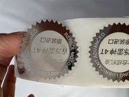 PET Material Packaging Label Stickers Oil Proof Food Package Sticker