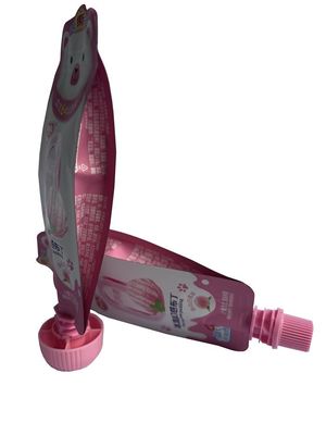 Matte Plastic Spout Gravure Printing Side Gusset Waterproof Snack Pouch
