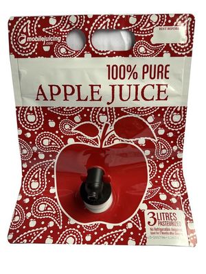NY Material Bag In Box Liquid Packaging Bib With Spout For Apple Juice