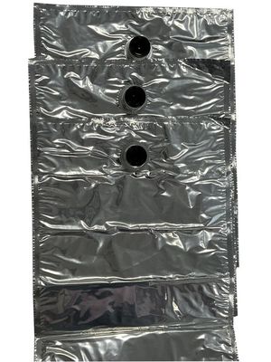 QS Bag In Box Liquid Packaging Moisture Free Alu Material Packaging Pouches