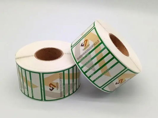 Matte Finish Packaging Label Stickers PP Material Food Labeling
