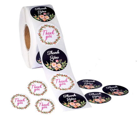 Matte Finish Packaging Label Stickers PP Material Food Labeling