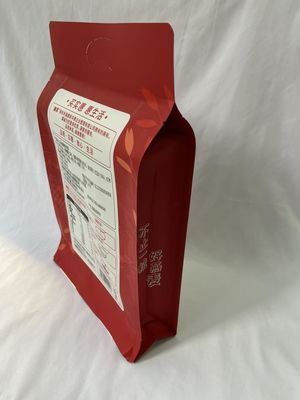 OEM Food Packaging Pouches Flat Bottom Gravure Printing Cashew Nut Packing Pouch