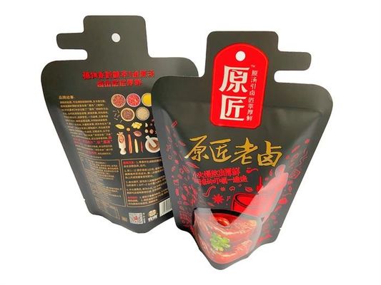 Metalised CPP Shaped Pouch 200g Meat Packaging Pouches ISO Certificate