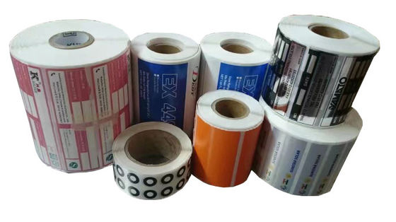 Co Friendly Label Stickers Laser UV Finished Custom Package Stickers