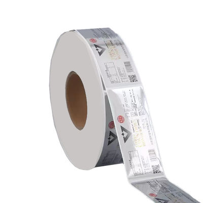 Co Friendly Label Stickers Laser UV Finished Custom Package Stickers