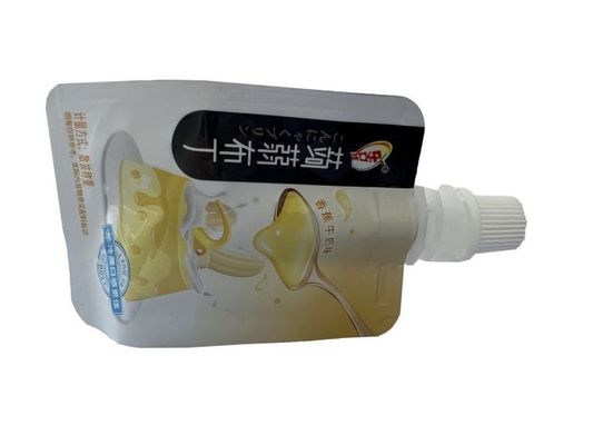 60g Small Size Spout Stand Up Packaging Pouch Customized For Liquid Juice